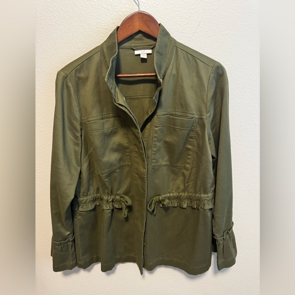J Jill Anorak Safari Jacket Size S - Picture 2 of 9